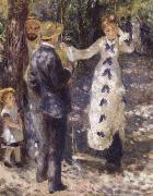 Pierre-Auguste Renoir The Swing oil on canvas